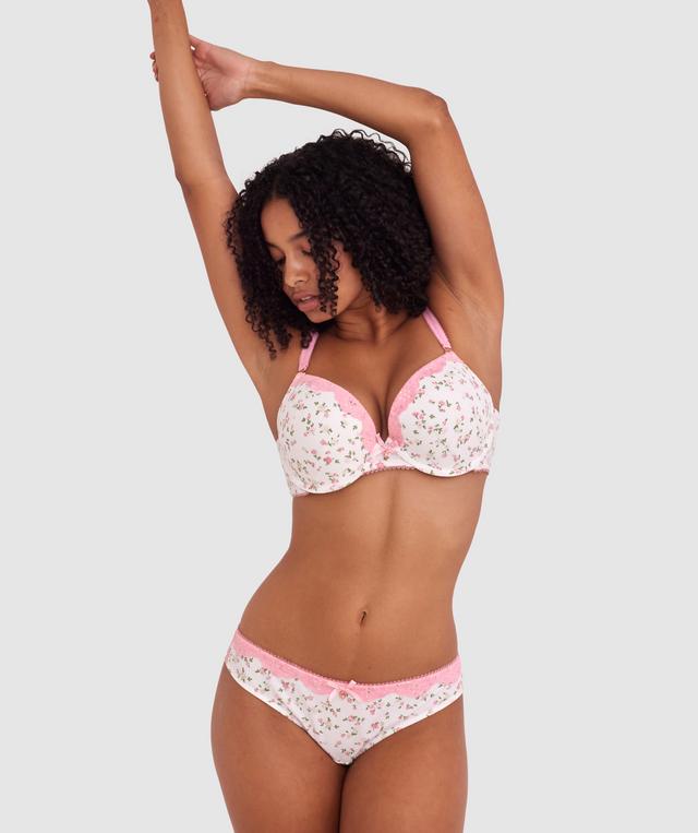 Claudia Push Up Bra - Light Pink