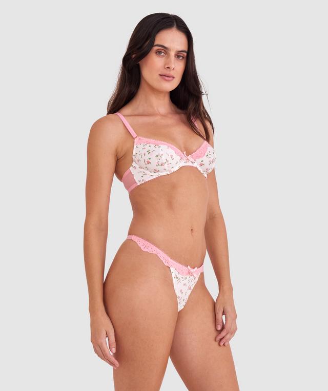 Claudia Unlined Bra - Light Pink