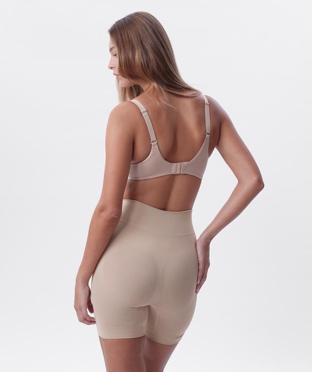 Cooling Seamfree High Waist Thigh Shaper - Nude 2