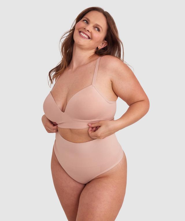 Cooling Seamfree V String - Nude
