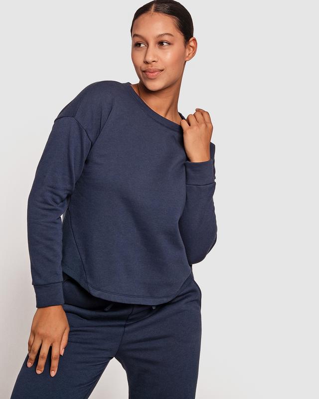 Cozy Long Sleeve - Navy