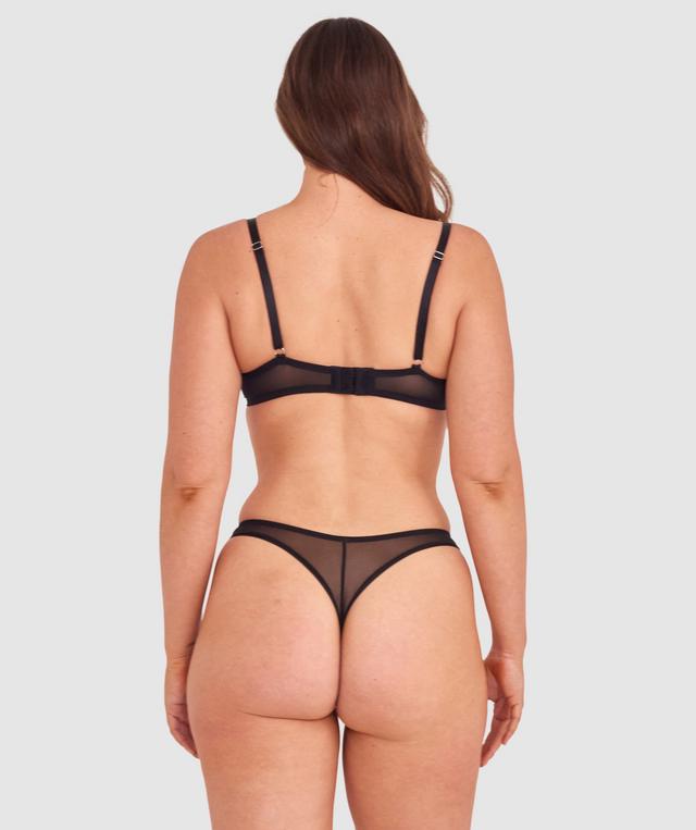 Dana High Leg G String - Black