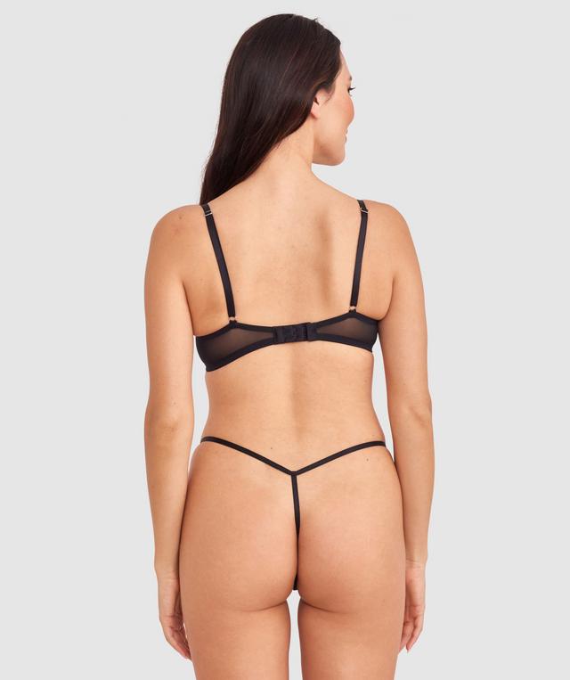 Dana High Leg String - Black