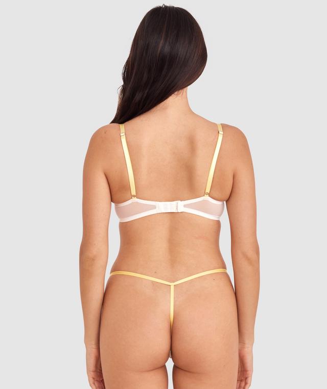Dana High Leg String - Ivory