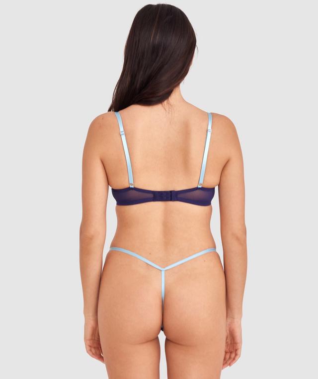 Dana High Leg String - Navy