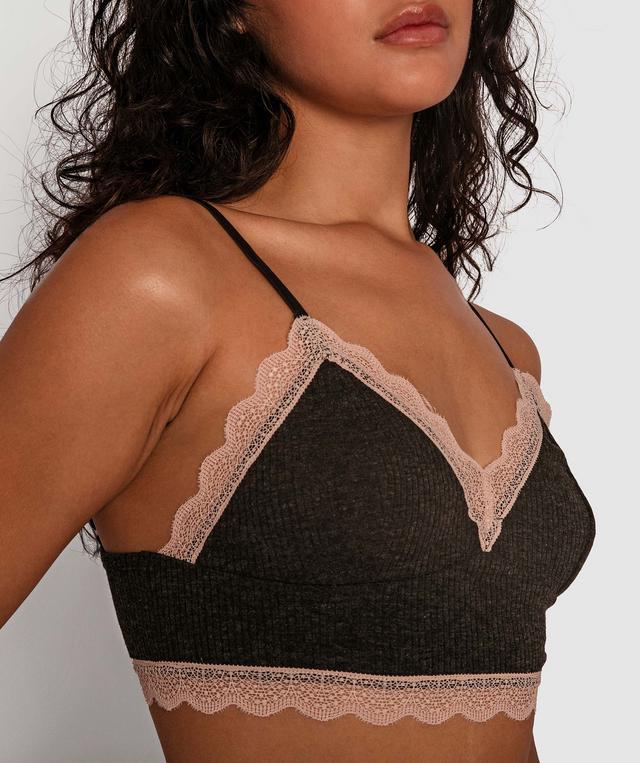 Dance Muse Bralette - Dark Grey