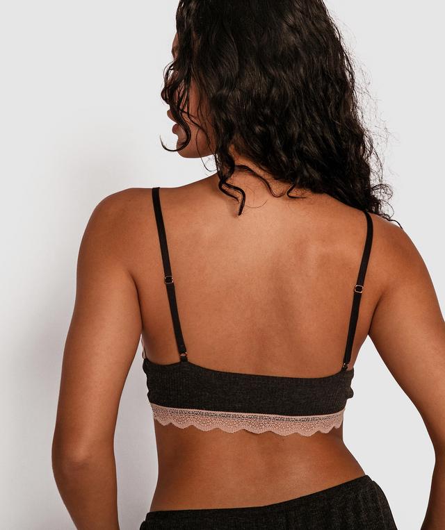 Dance Muse Bralette - Dark Grey