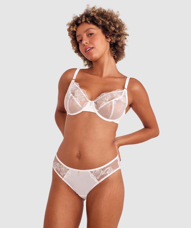 Dani Brazilian Knicker - Ivory