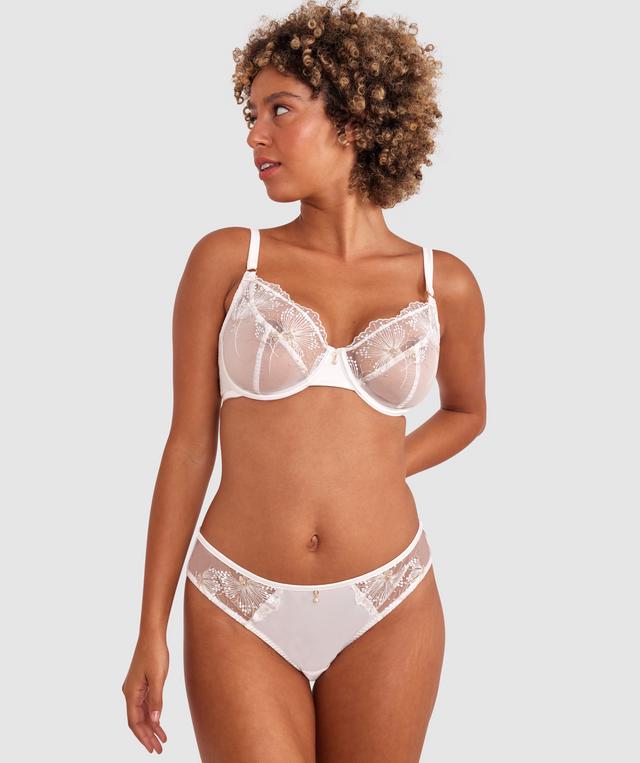 Dani Brazilian Knicker - Ivory