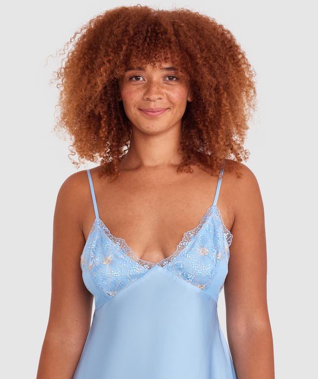 Dani Short Slip - Light Blue