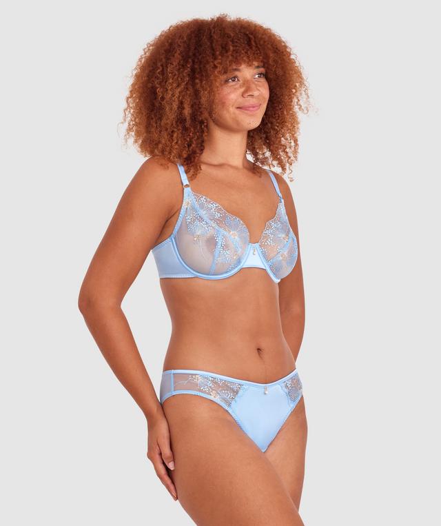 Dani Underwire Bra - Light Blue