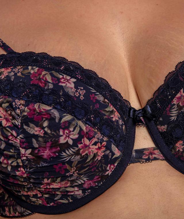 Daphne Balconette Full Cup Bra - Floral Print