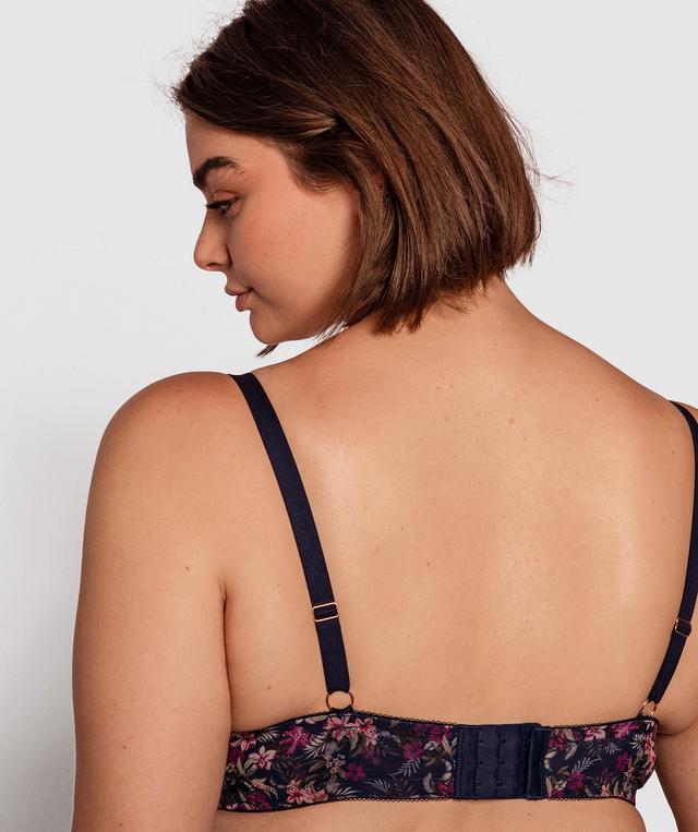 Daphne Balconette Full Cup Bra - Floral Print