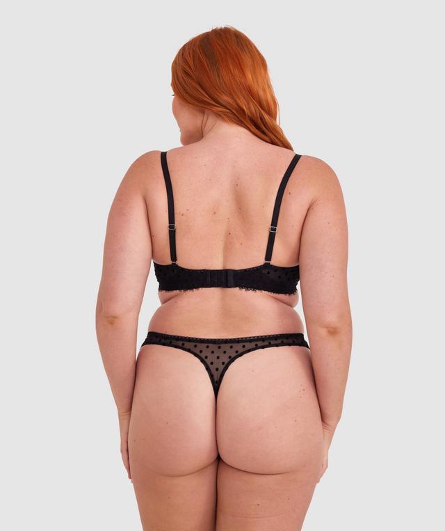 Daphne Push Up Bra - Black