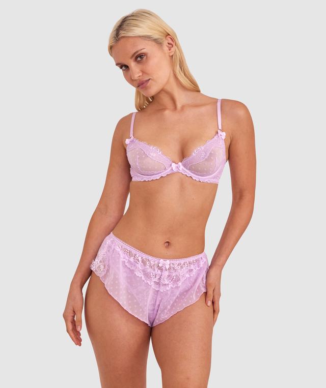 Daphne Underwire Bra - Lavender