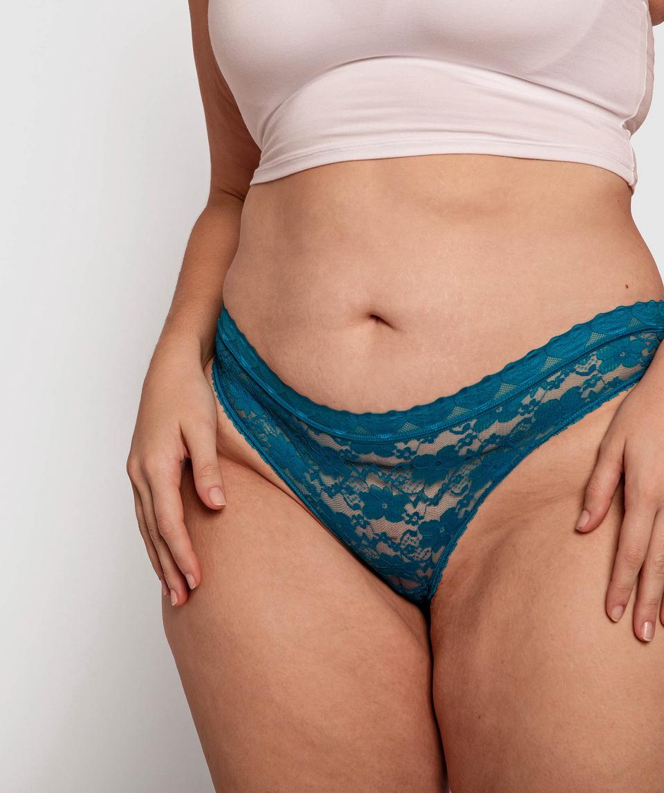 Darling Brazilian Knicker - Blue