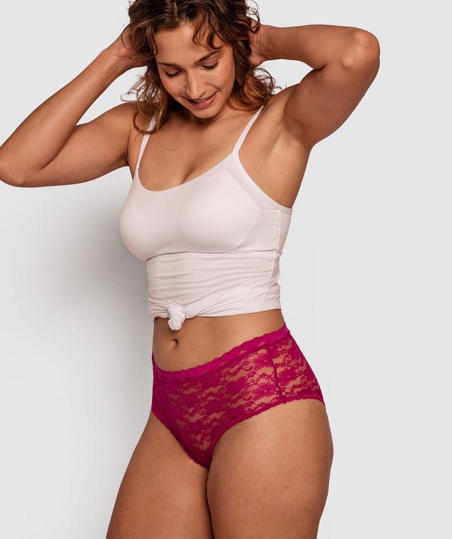 Darling Full Brief Knicker - Purple