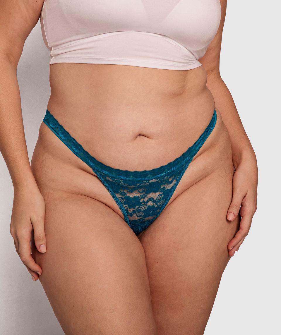 Darling Mini V Knicker - Blue