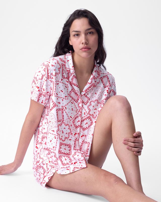 Dealing Hearts Short Sleeve - Print