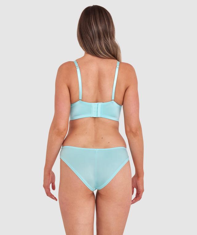 Delphine Contour Plunge Bra - Light Blue