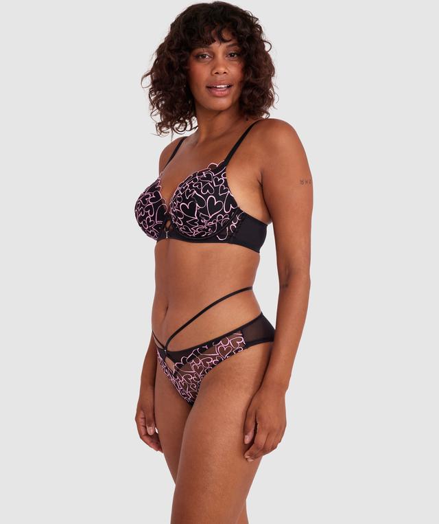 Demi Full Cup Bra - Black