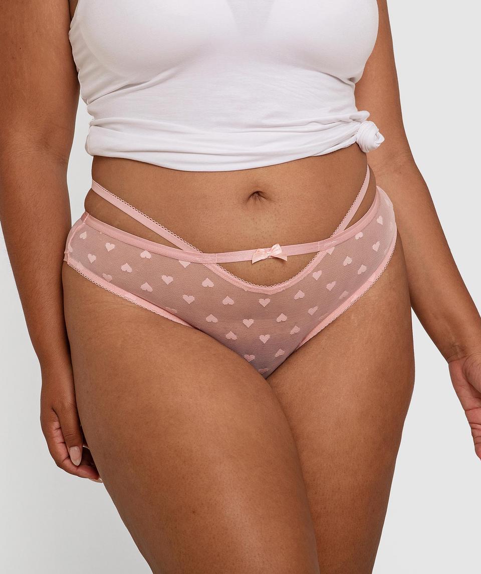 Devotion Brazilian Knicker - Light Pink