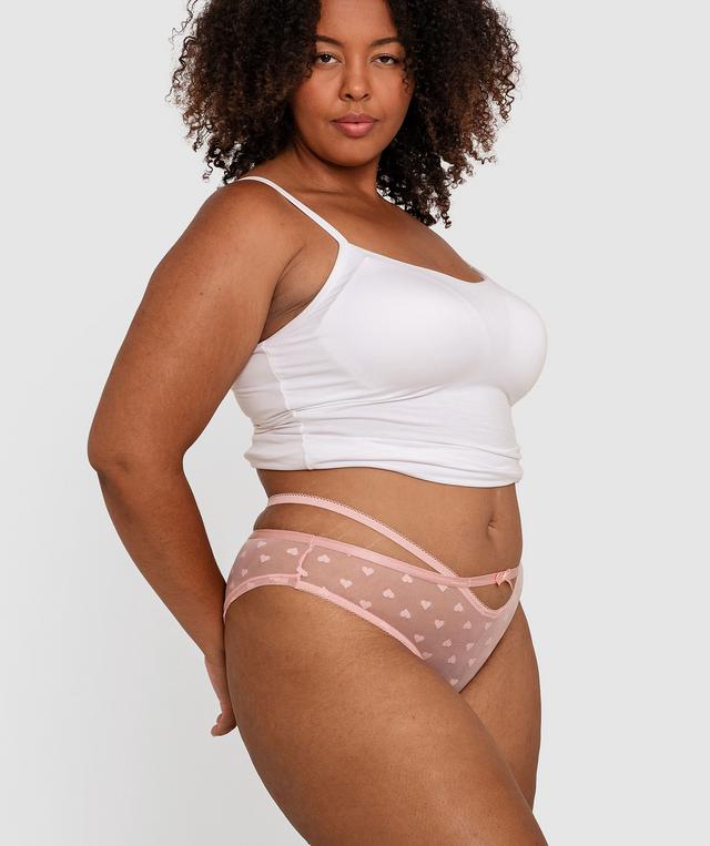 Devotion Brazilian Knicker - Light Pink