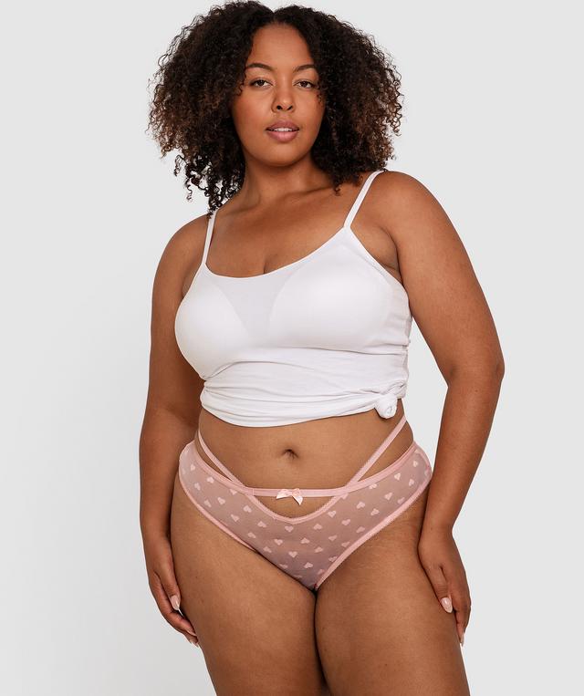 Devotion Brazilian Knicker - Light Pink