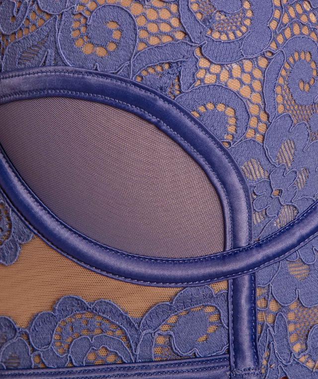 Devotion Plunge Push Up Bra - Light Purple