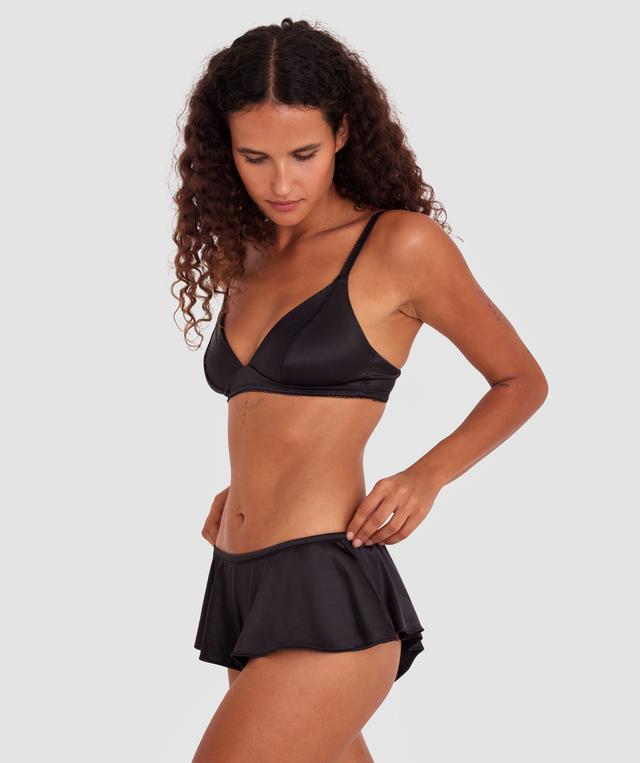 Dominique French Knicker - Black