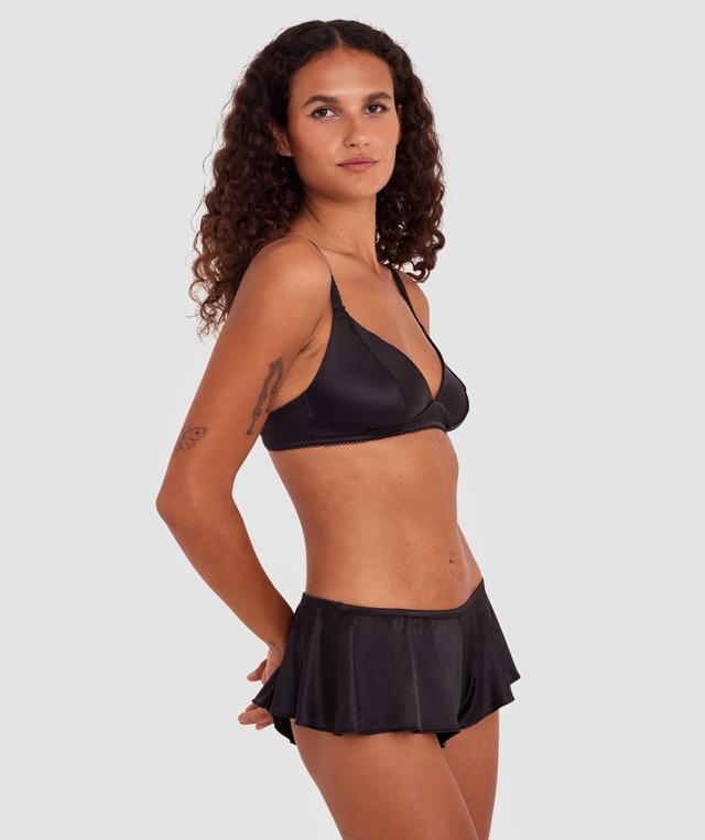 Dominique French Knicker - Black