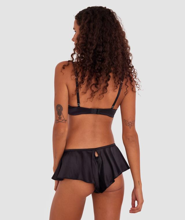 Dominique French Knicker - Black