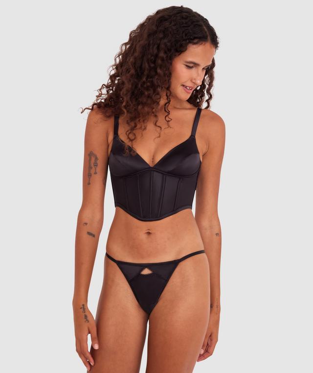 Dominique String - Black