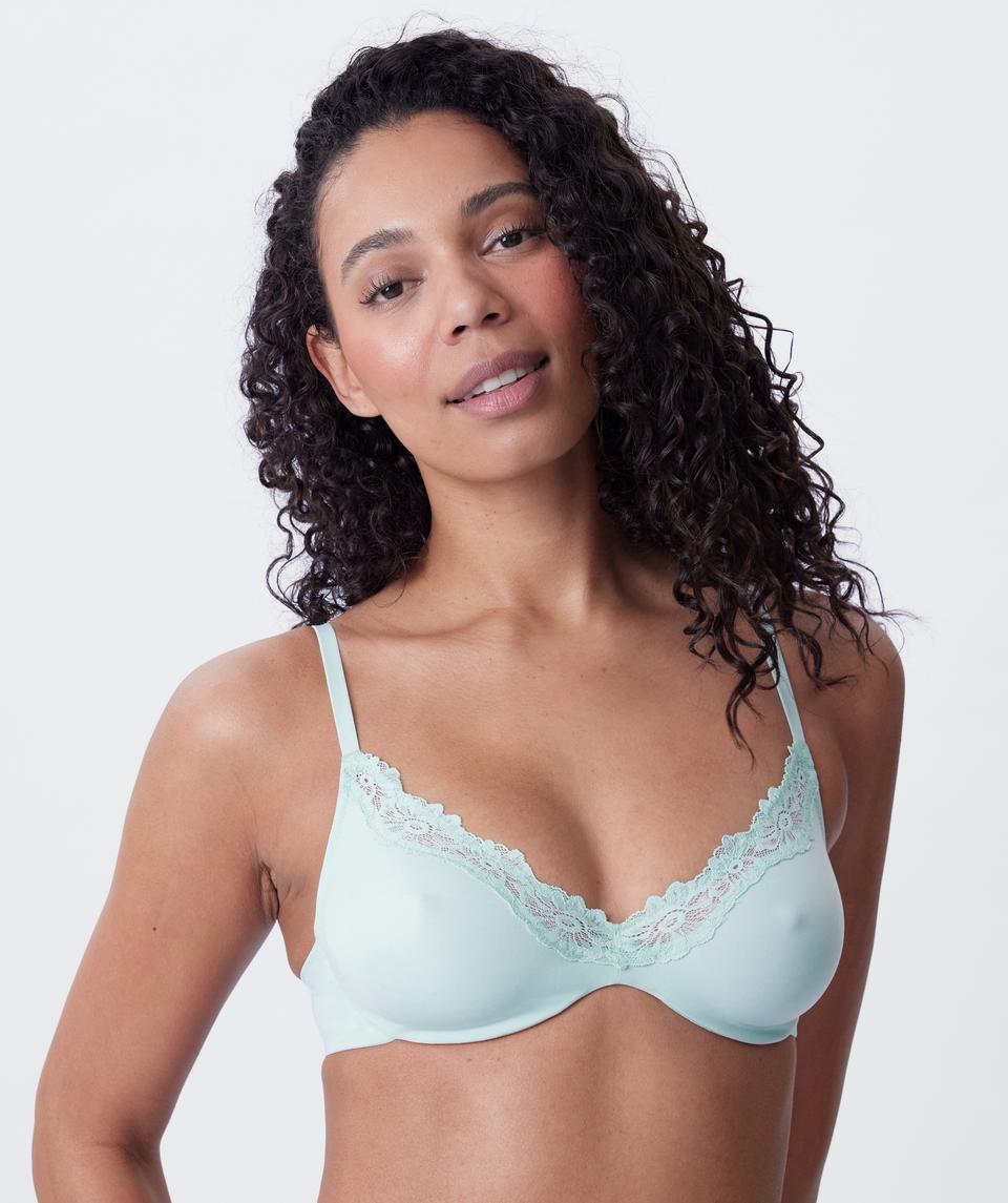 Nkd Unlined Plunge Bra - Mint Green
