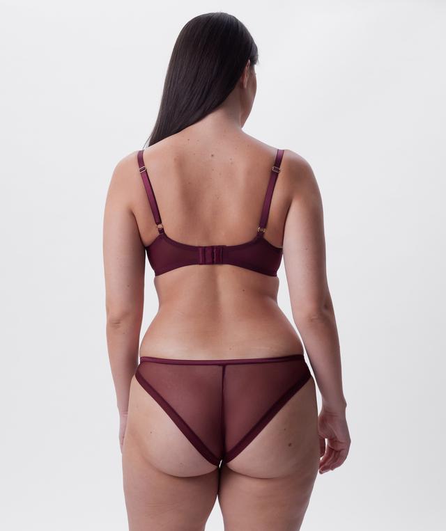 Edelweis Brazilian Knicker - Berry
