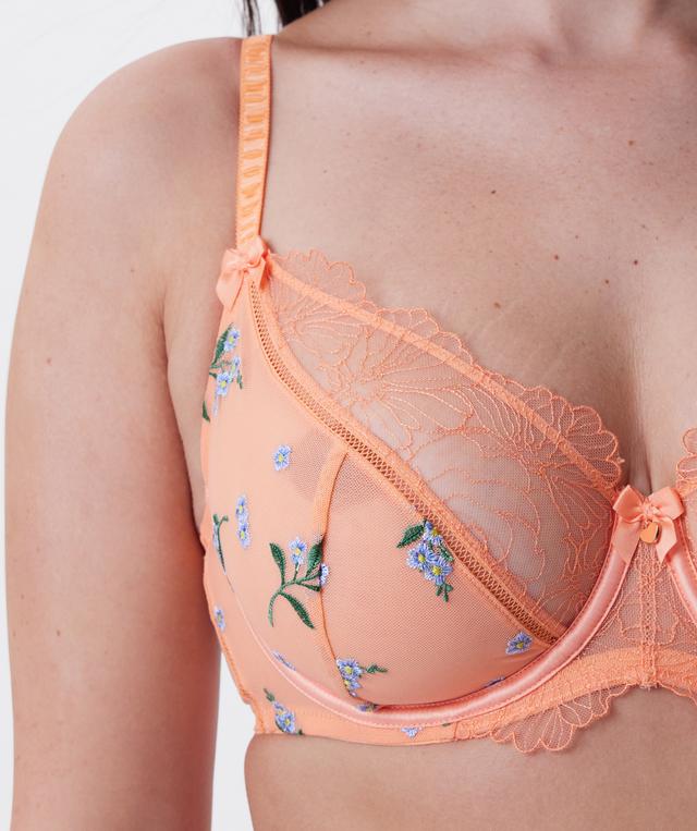 Bianca Unlined Bra - Light Orange