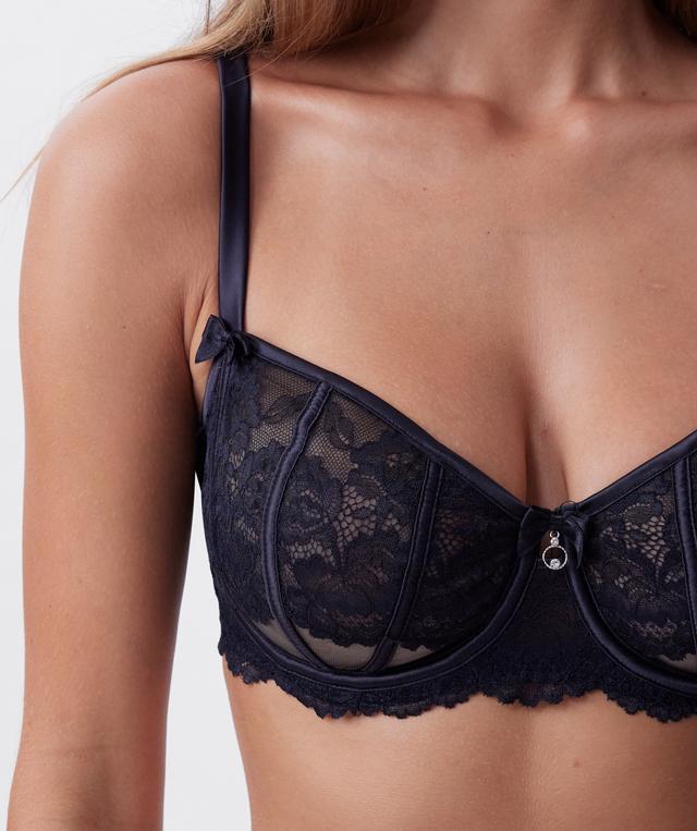Bethany Underwire Bra - Black
