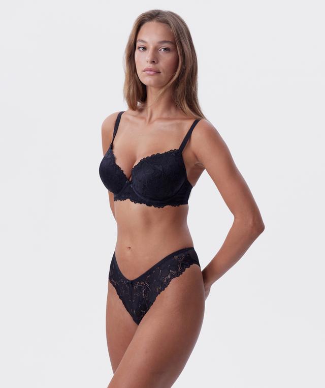Frankie Lightly Lined Bra - Black