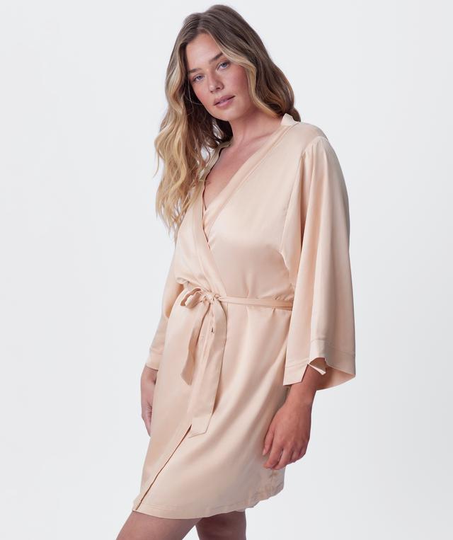 Natalia Short Wrap - Champagne