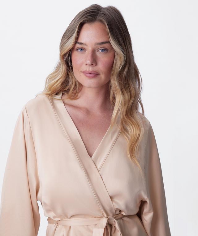 Natalia Short Wrap - Champagne