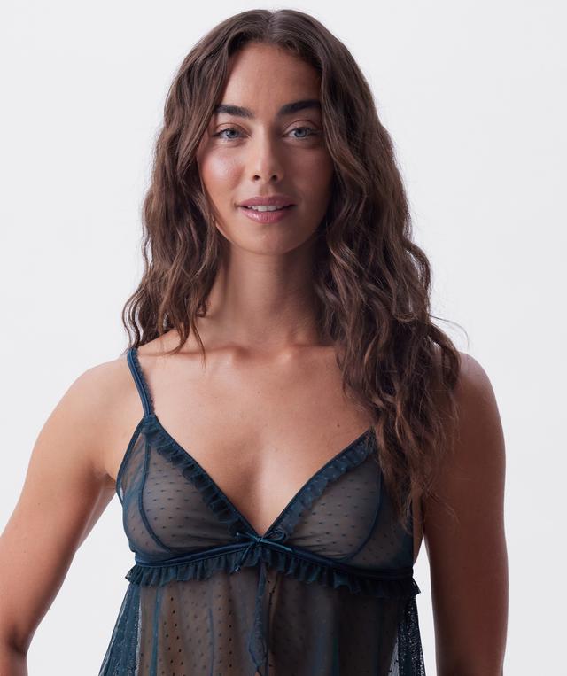 Night Games Hop On Cami - Dark Green