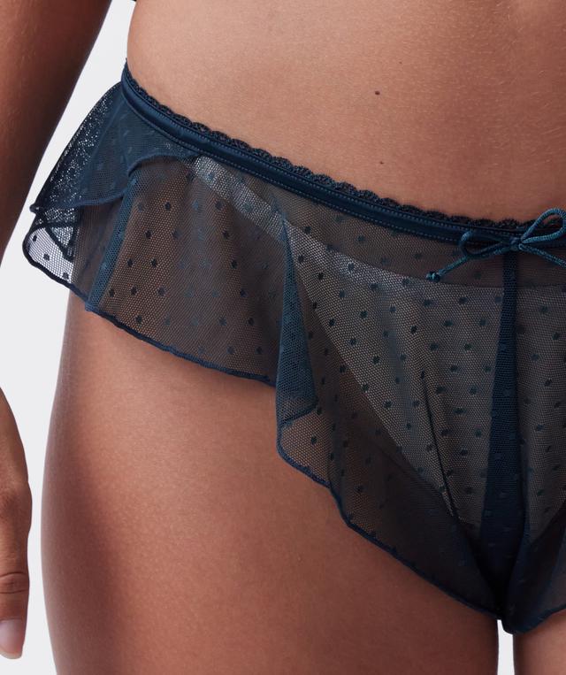 Night Games Hop On French Knicker-Dark Green