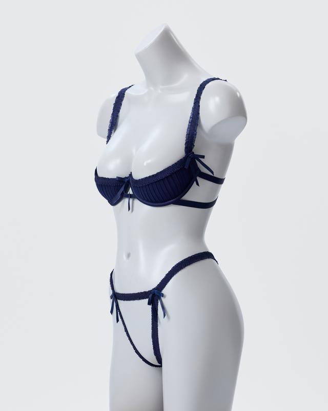 Night Games Blushing Erotic Set - Navy
