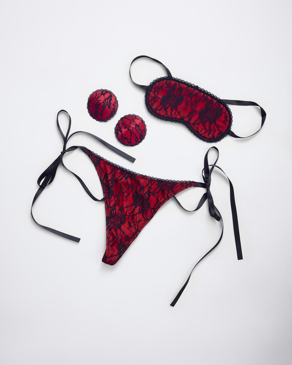 Night Games Seductress Play Kit - Red