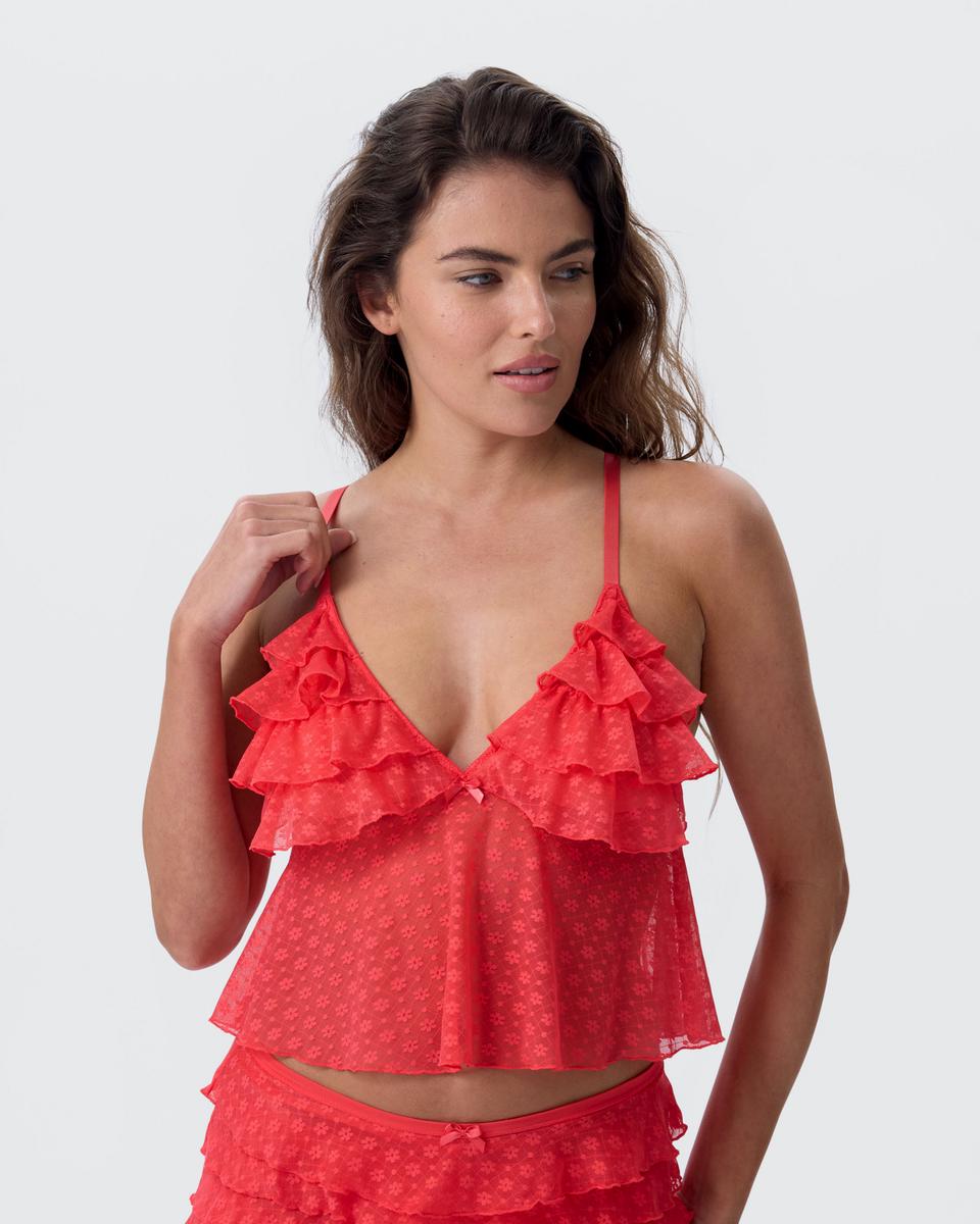 Priscilla Cami - Light Red