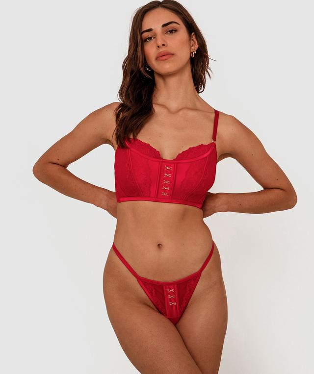 Edwina Mini V - Red