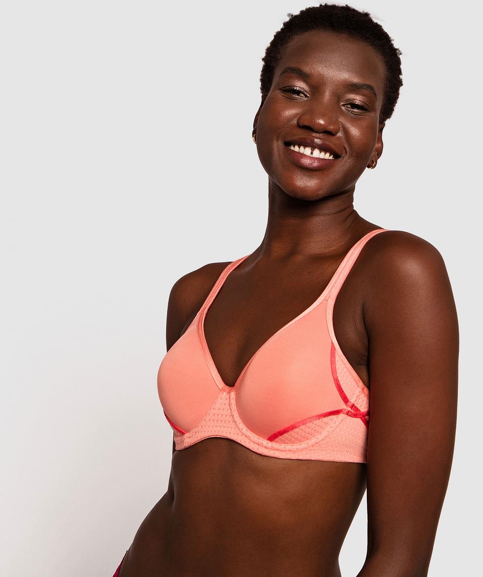 Electrify Contour Bra - Rose
