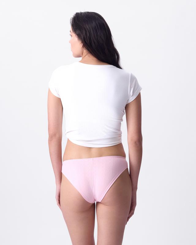 Ella Brazilian Knicker - Light Pink