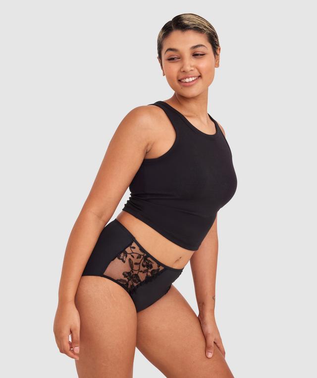 Elle Full Brief - Black