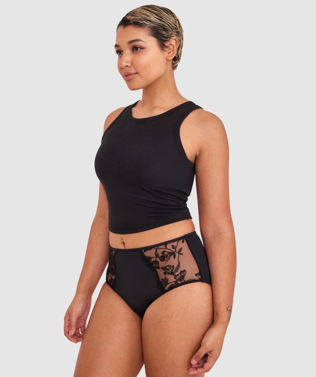 Elle Full Brief - Black